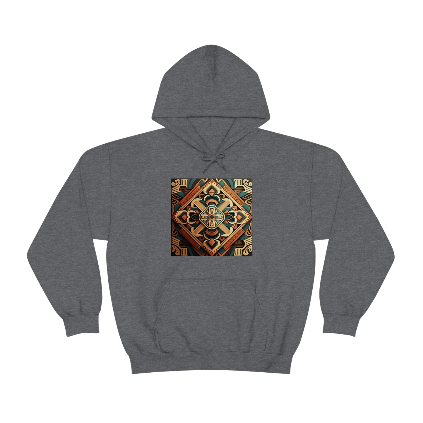 Geometric Shield Hoodie