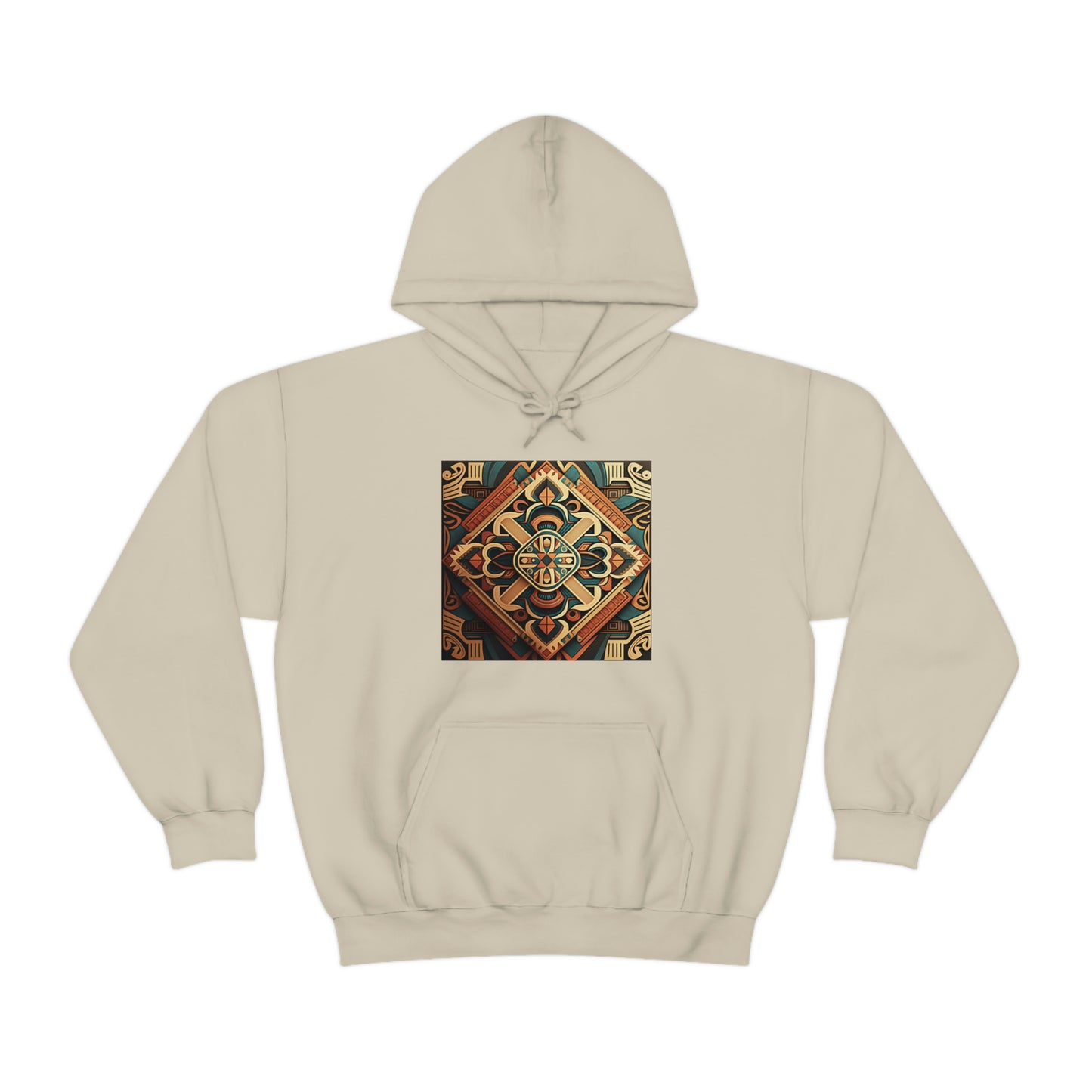 Geometric Shield Hoodie