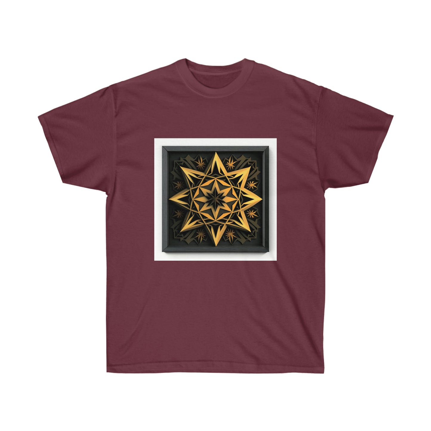Gold Sacred Star Cotton Tee