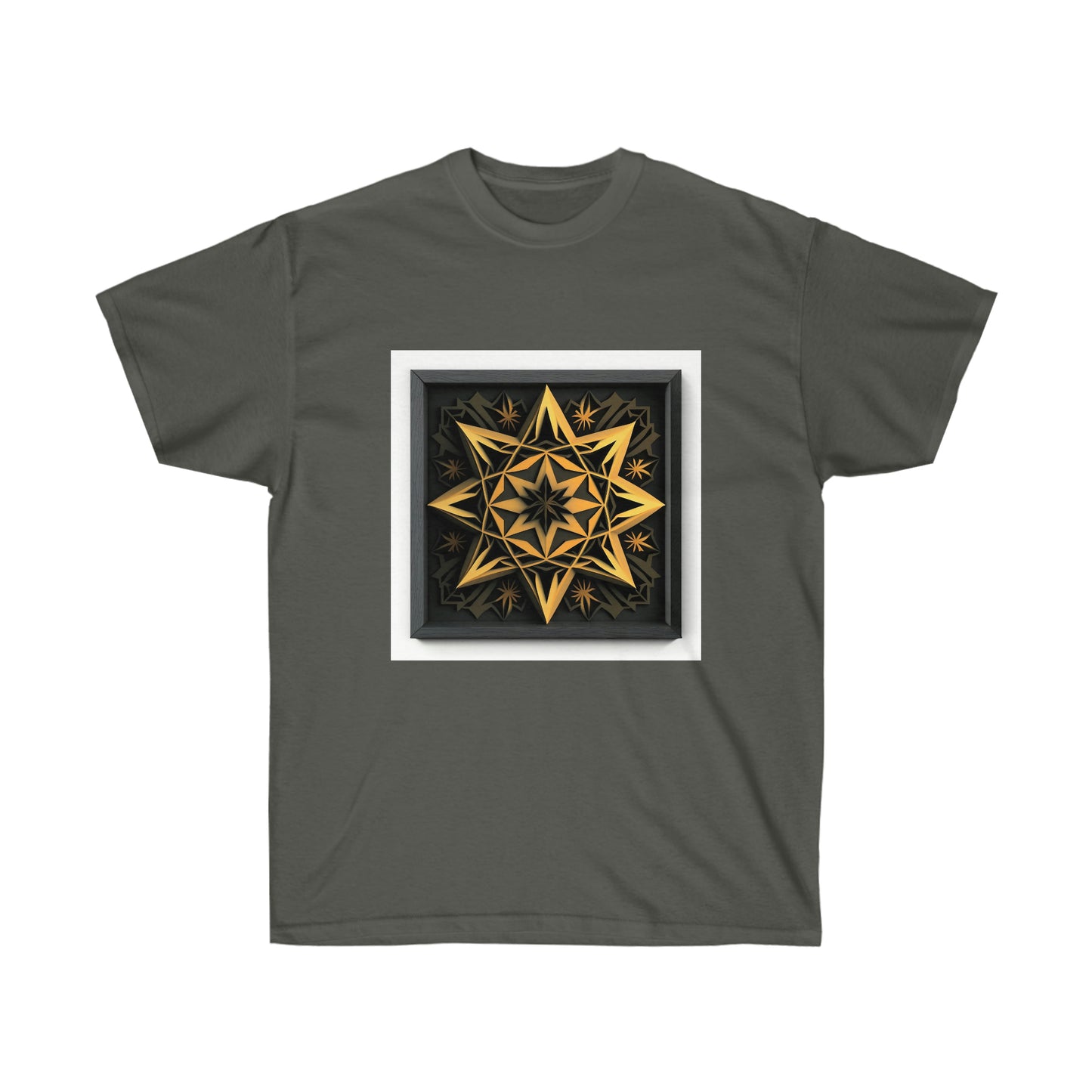 Gold Sacred Star Cotton Tee