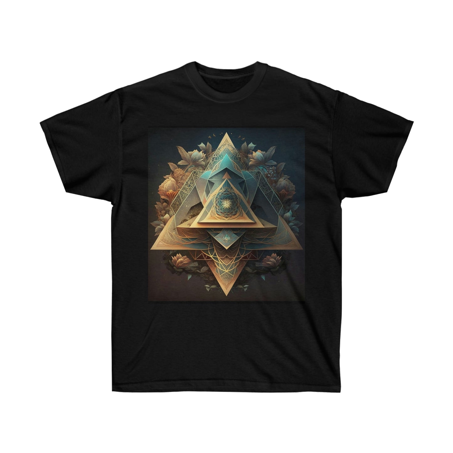 Sacred geometry Cotton Tee