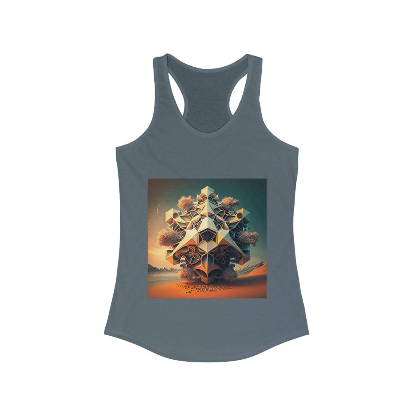 Platonic Solids Crossfit Tank, Racerback Tank Top, Women Blank Tank Top, Summer Tank Tops, Graphic Tank Top Dress