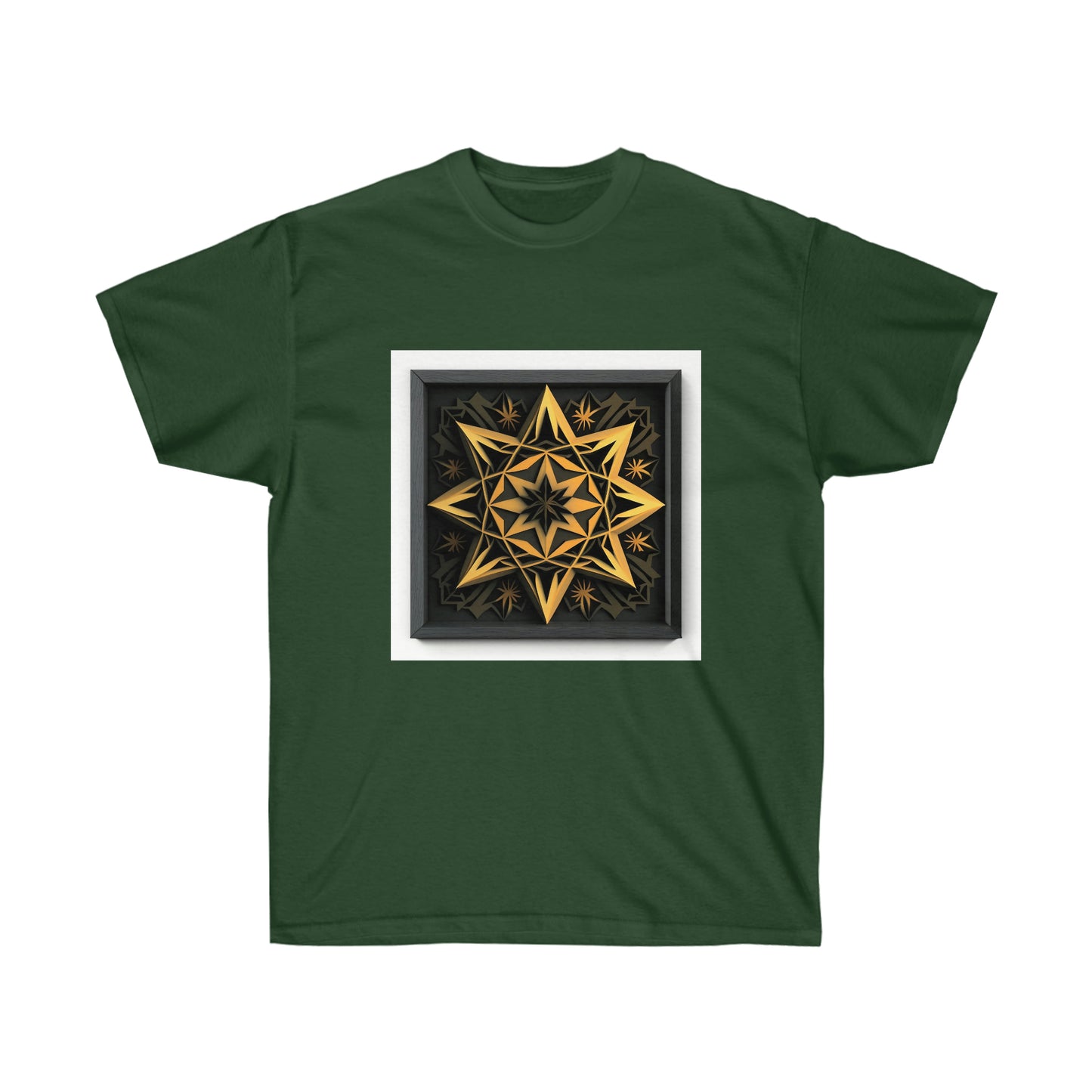 Gold Sacred Star Cotton Tee
