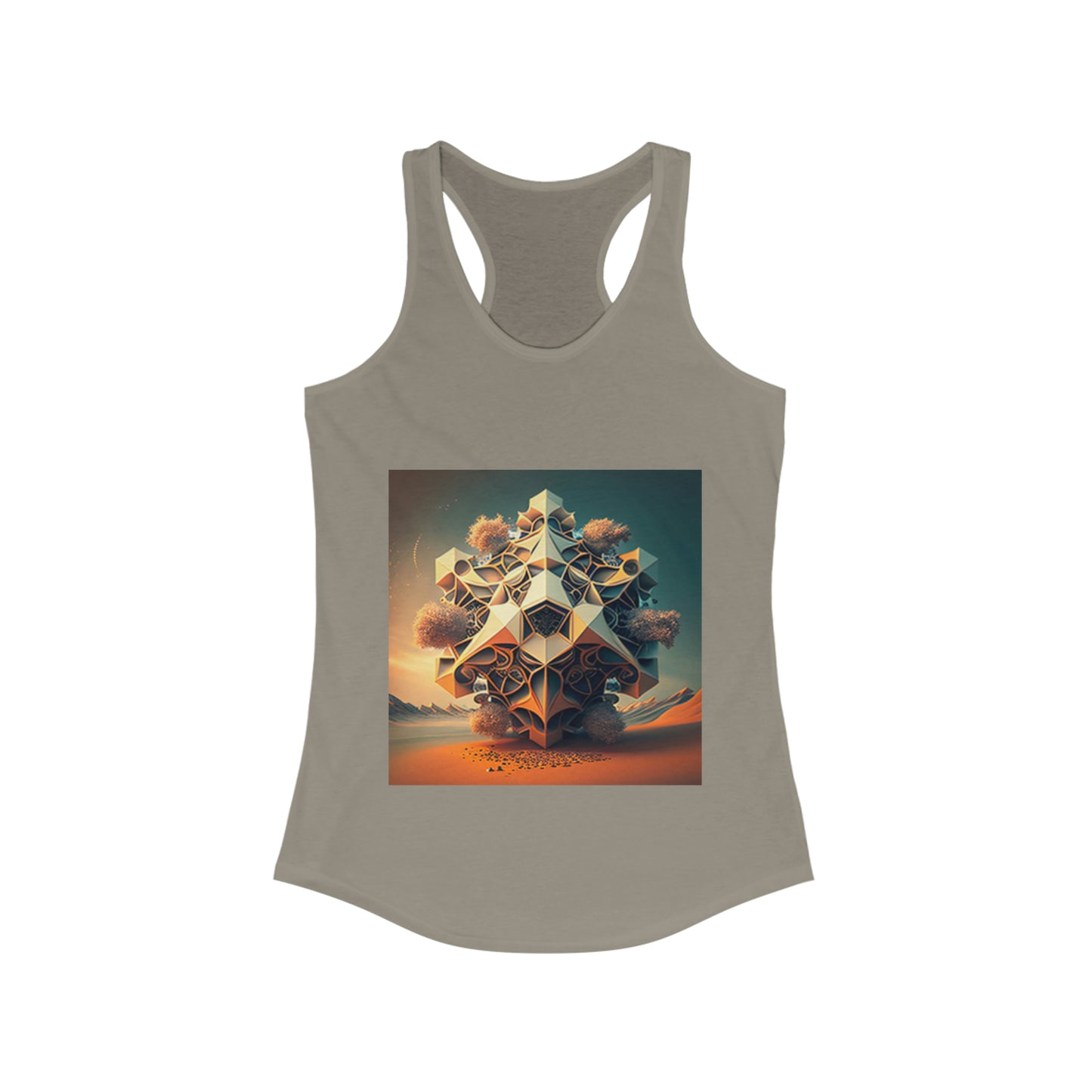 Platonic Solids Crossfit Tank, Racerback Tank Top, Women Blank Tank Top, Summer Tank Tops, Graphic Tank Top Dress