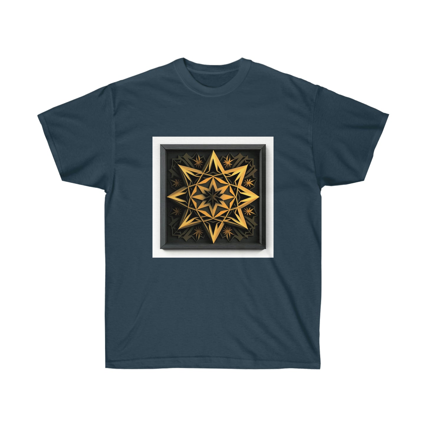 Gold Sacred Star Cotton Tee