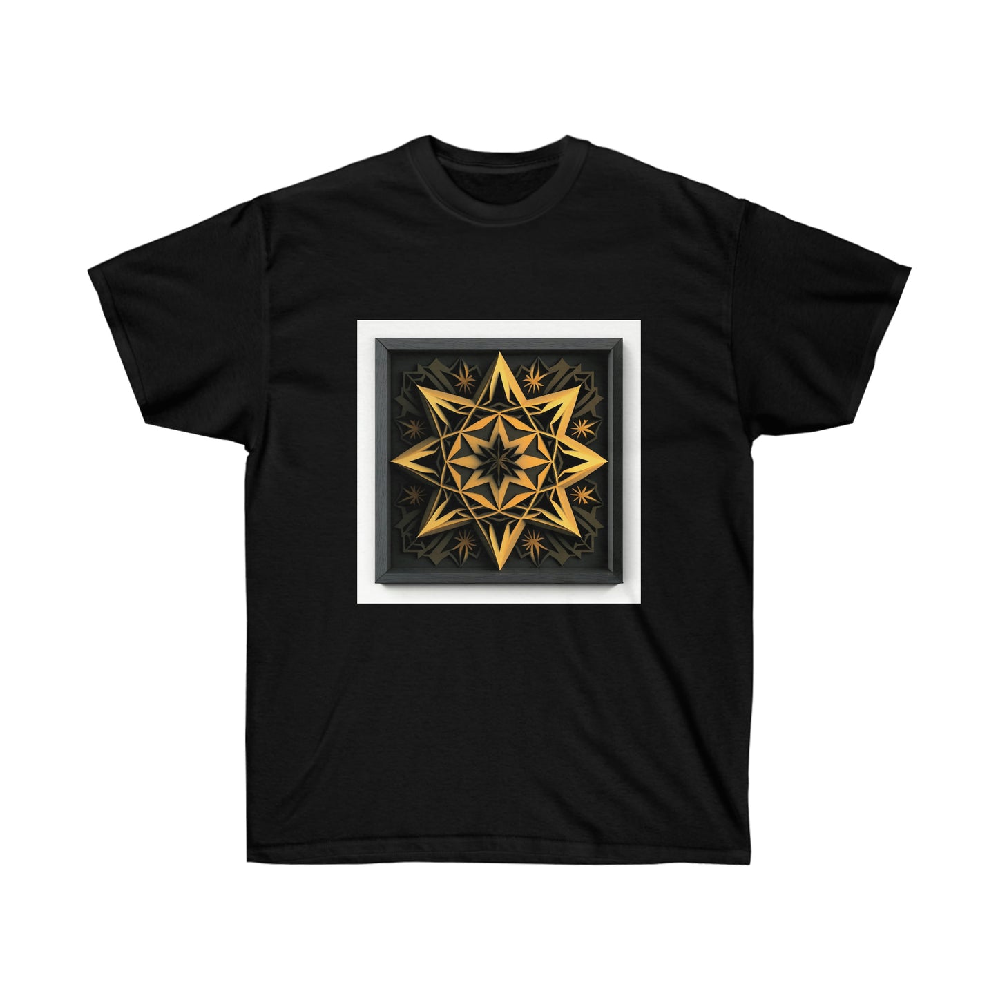 Gold Sacred Star Cotton Tee