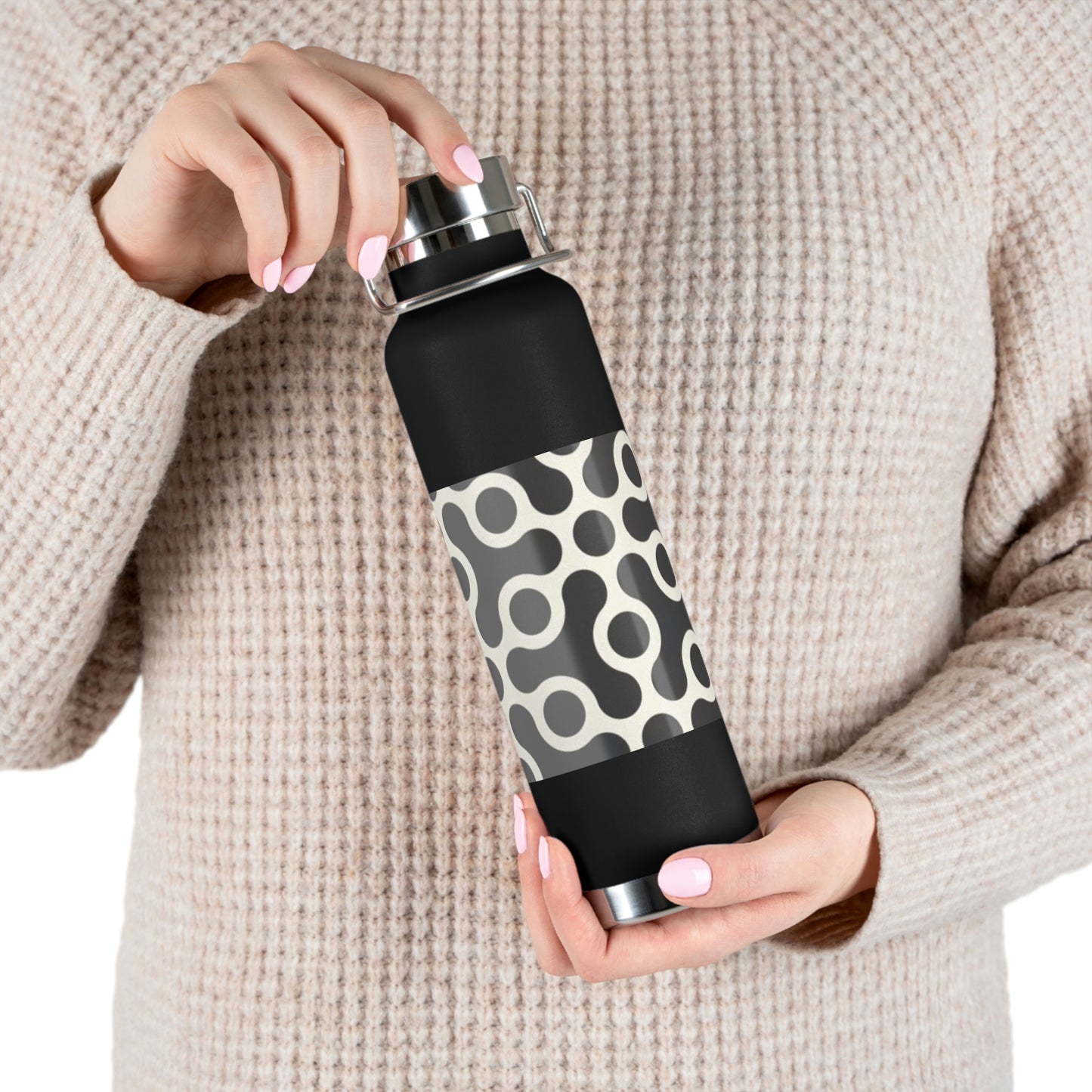 Insulated Water Bottle, Vacuum Bottle, Copper Bottle, Modern Look Functional Spill Proof Durable Water Bottle Perfect Your Daily Routine