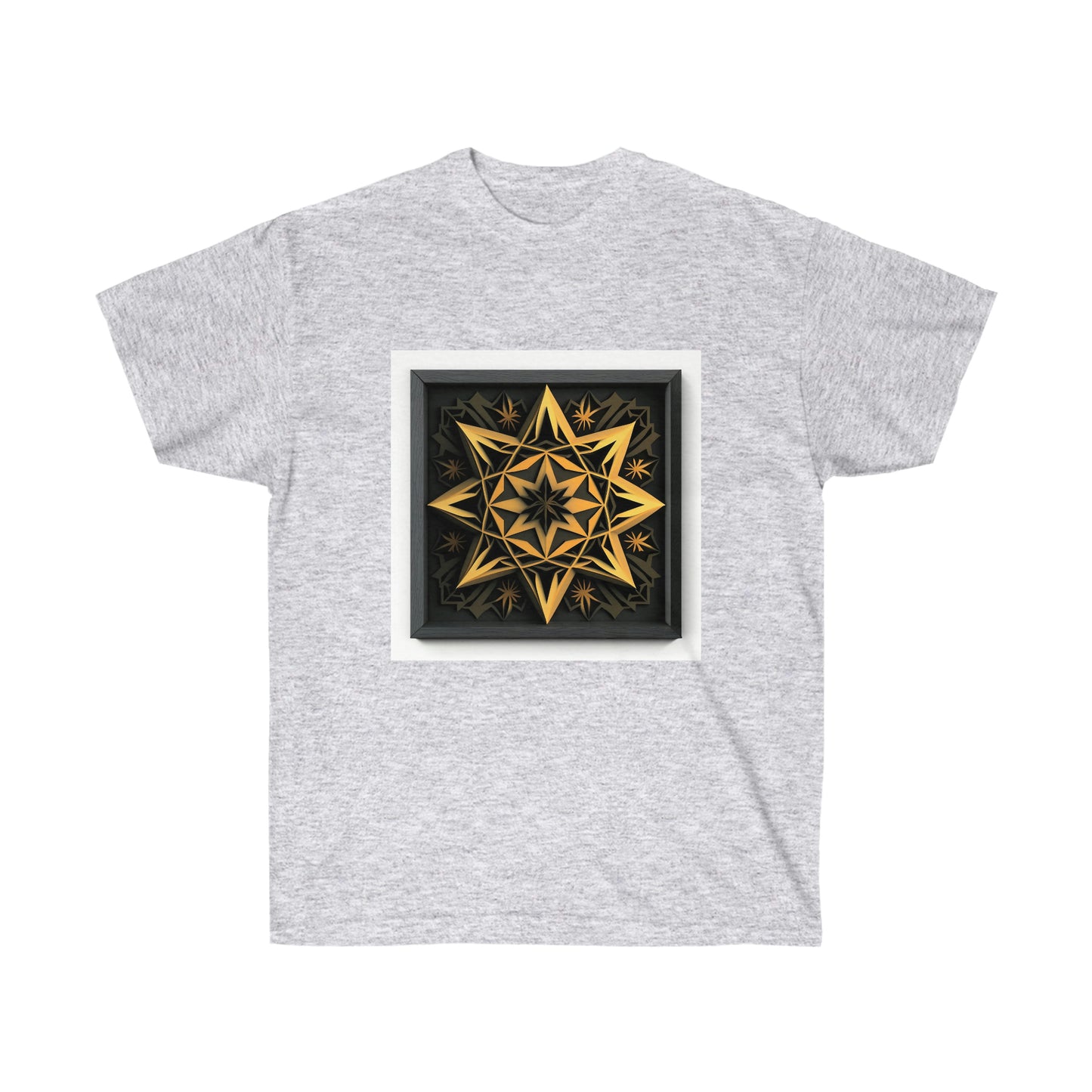 Gold Sacred Star Cotton Tee