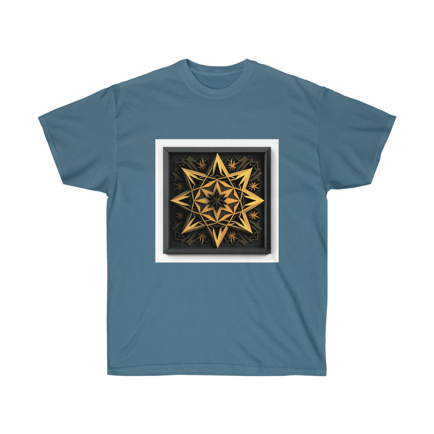 Gold Sacred Star Cotton Tee