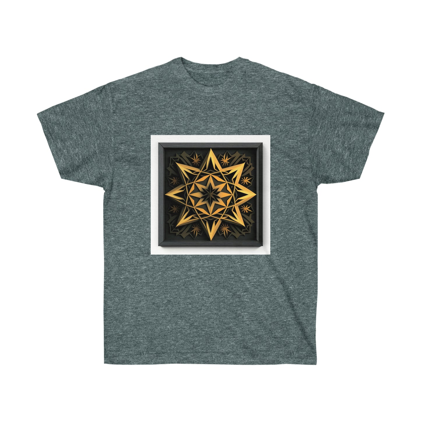 Gold Sacred Star Cotton Tee