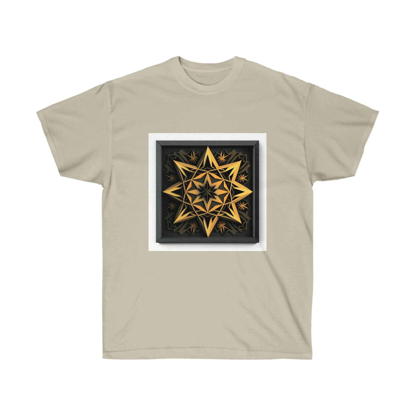 Gold Sacred Star Cotton Tee