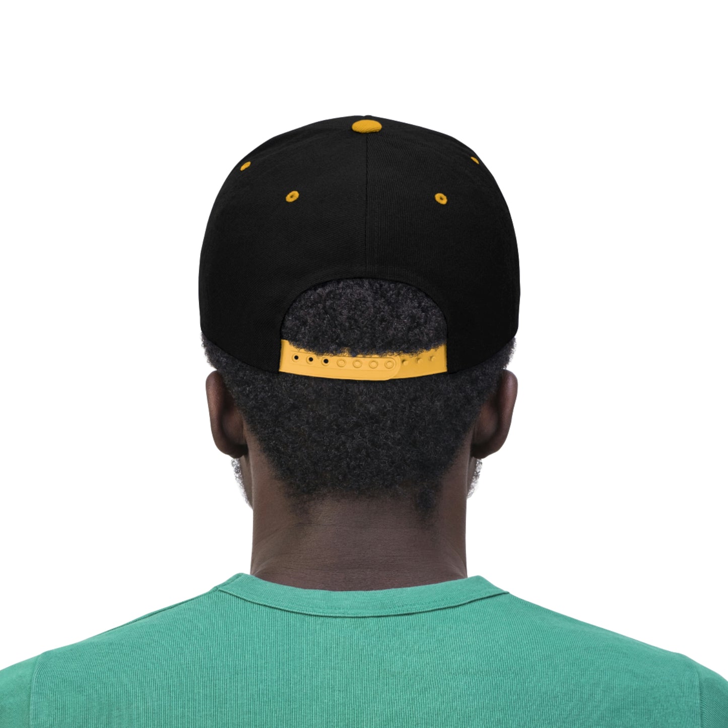 Mandala wheel Flat Bill Hat